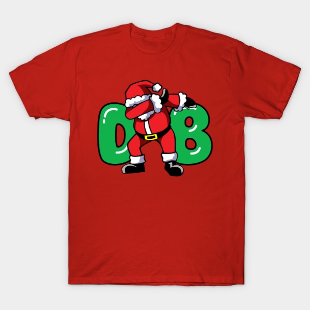 Dabbing Santa T-Shirt by teevisionshop